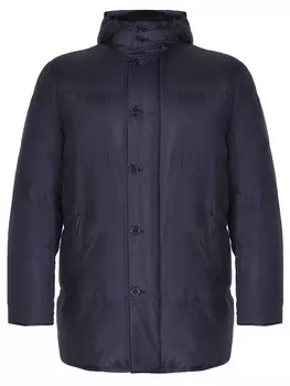 Пуховик с мехом кролика