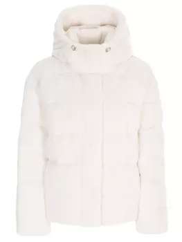 Пуховик с мехом норки KITON