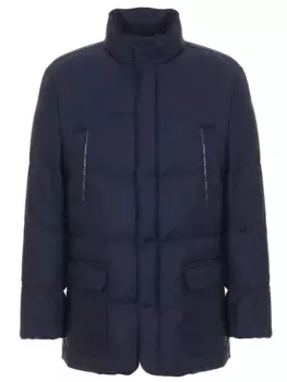 Пуховик шерстяной