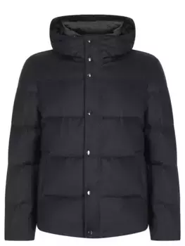 Пуховик шерстяной