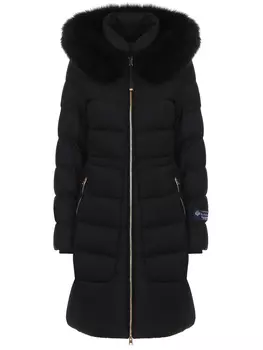 Пуховик шерстяной