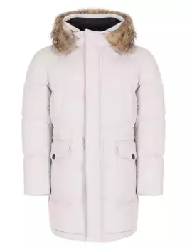 Пуховик стеганый