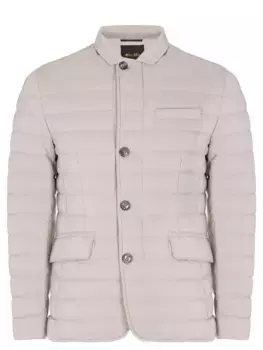 Пуховик стеганый