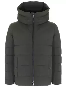 Пуховик стеганый