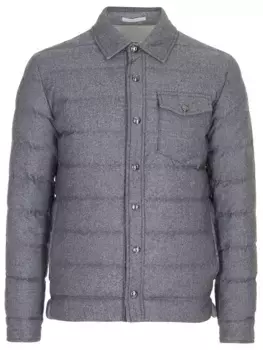 Пуховик стеганый