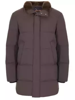 Пуховик стеганый