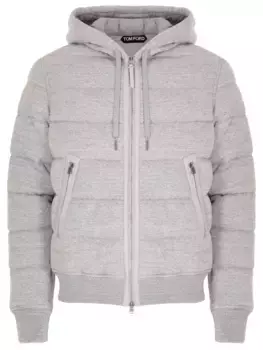 Пуховик стеганый