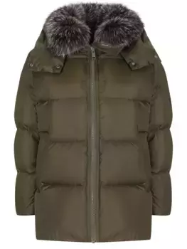 Пуховик стеганый