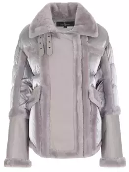 Пуховик стеганый NICOLE BENISTI