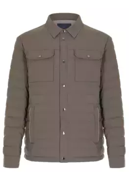 Пуховик стеганый