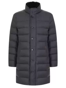 Пуховик стеганый