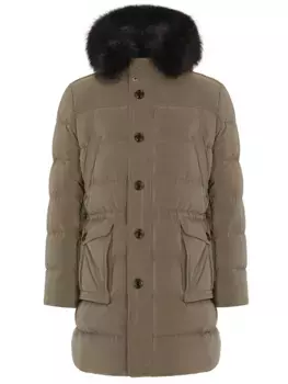 Пуховик стеганый