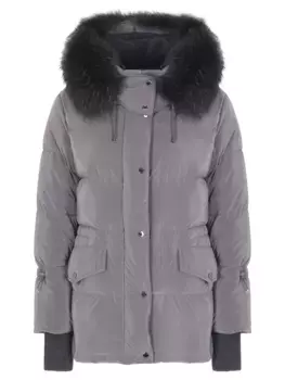 Пуховик стеганый