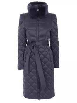 Пуховик стеганый удлиненный