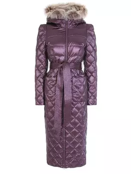 Пуховик стеганый удлиненный