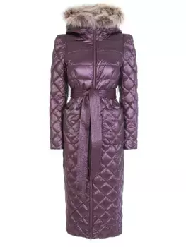 Пуховик стеганый удлиненный