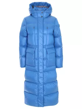 Пуховик стеганый удлиненный