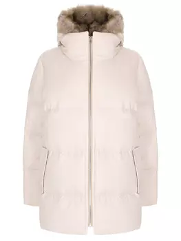 Пуховик стеганый YVES SALOMON