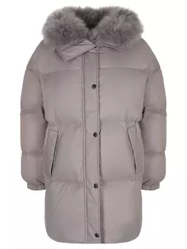 Пуховик стеганый YVES SALOMON