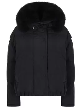 Пуховик-трансформер стеганый YVES SALOMON