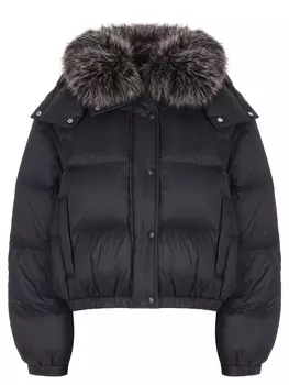 Пуховик-трансформер стеганый YVES SALOMON