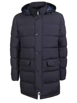 Пуховик удлиненный