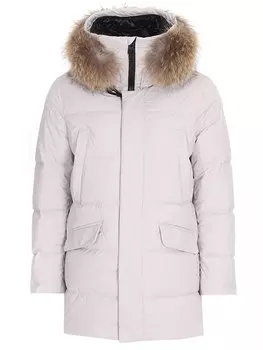 Пуховик удлиненный