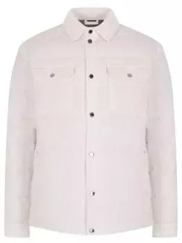 Пуховик вельветовый