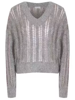 Пуловер Dazzling Net из шерсти и мохера