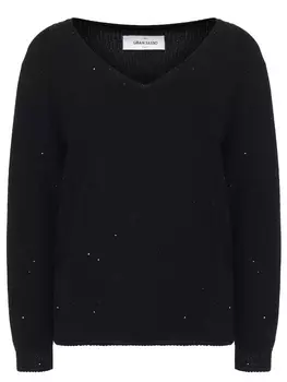Пуловер хлопковый GRAN SASSO