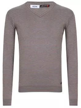 Пуловер хлопковый MOSCHINO