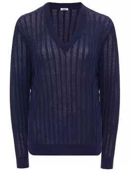 Пуловер из хлопка и льна ASPESI