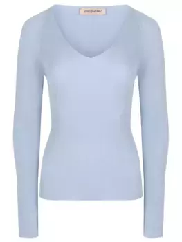 Пуловер из шелка и хлопка