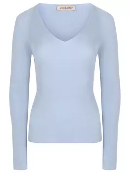 Пуловер из шелка и хлопка