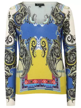 Пуловер из шелка и кашемира ETRO