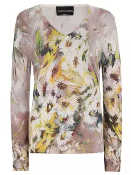 Пуловер из вискозы GIORGIO GRATI