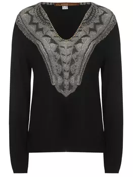 Пуловер из вискозы JUST CAVALLI