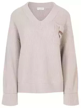 Пуловер кашемировый с люрексом