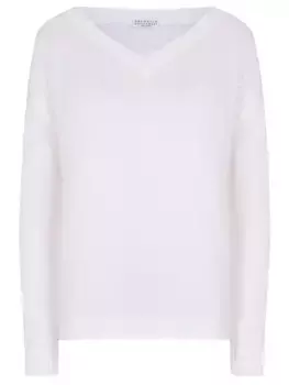 Пуловер льняной