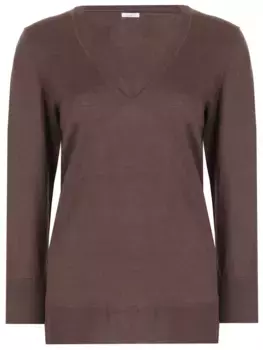 Пуловер однотонный MALO