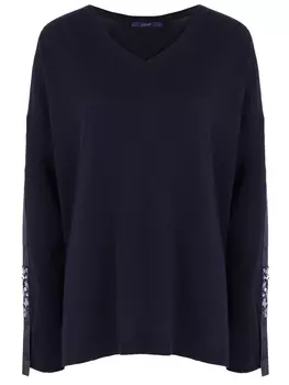 Пуловер однотонный LAUREL