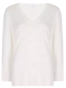 Пуловер однотонный