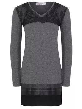 Пуловер с кружевом D.EXTERIOR