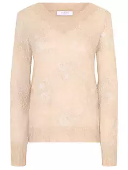 Пуловер с пайетками