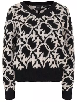 Пуловер с принтом PINKO