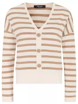 Пуловер шелковый в полоску FREE AGE