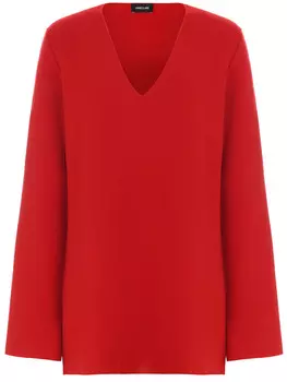 Пуловер шерстяной