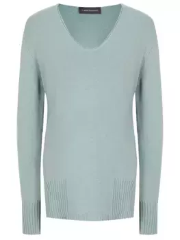 Пуловер шерстяной