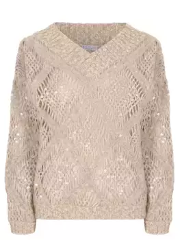 Пуловер шерстяной