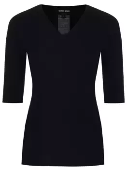 Пуловер шерстяной